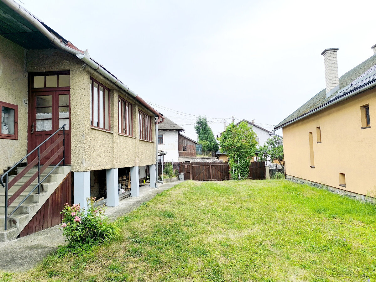 KRÁSNY UDRŽIAVANÝ MUROVANÝ RODINNÝ DOM CHALUPA S VÝBORNÝM PO - 2
