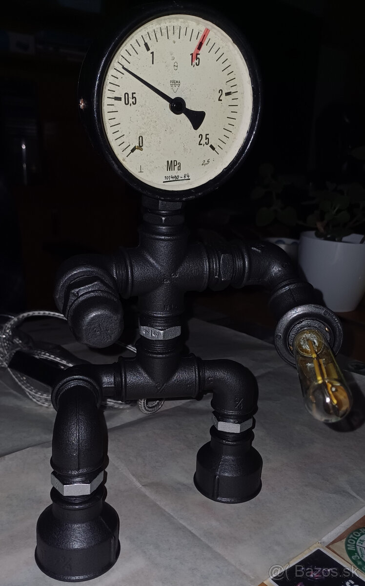 Ninja lampa 2 - industrial art - 2