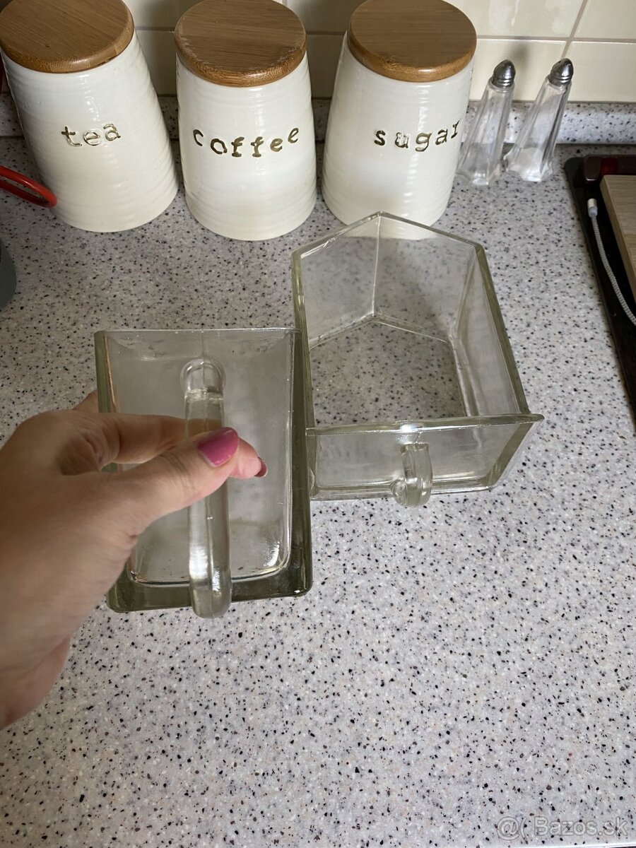 retro sklené nádoby - 2