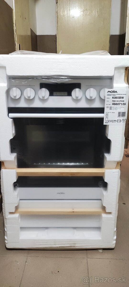 Predám Kombinovaný sporák K 865 BW - 2