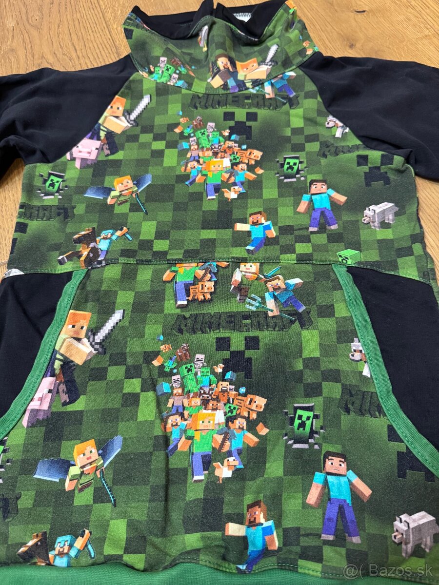 Mikina Minecraft detská - 2