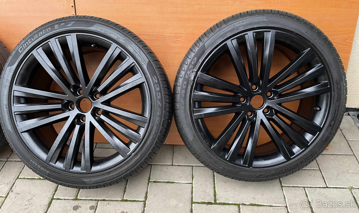 SIRIUS schwarz orig.skoda Superb 3V 5x112 8j x19 ET 44 V - 2