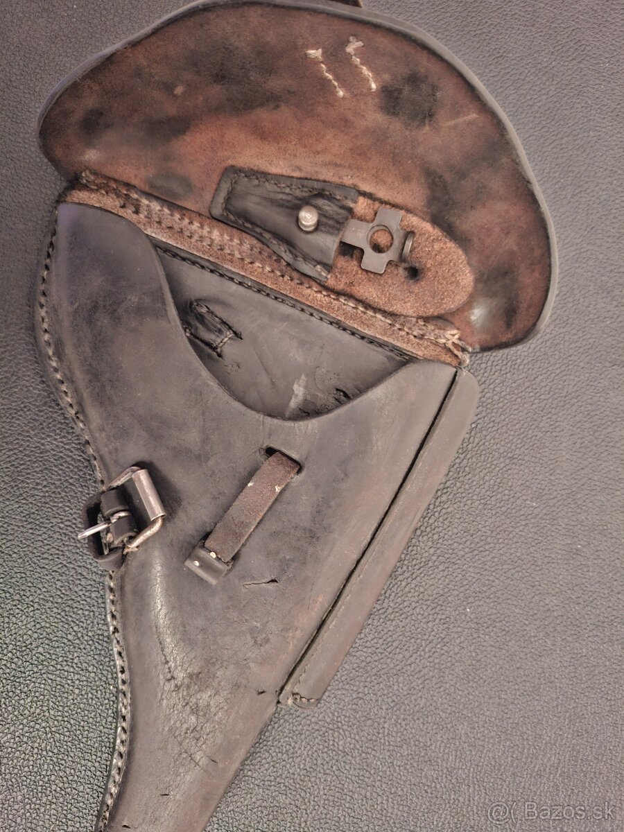 Originálne púzdro na pištoľ P08,spolu s kľúčikom - 2