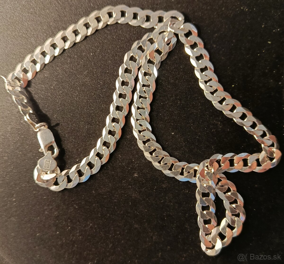 Strieborná pánska retiazka Ag925 - 2