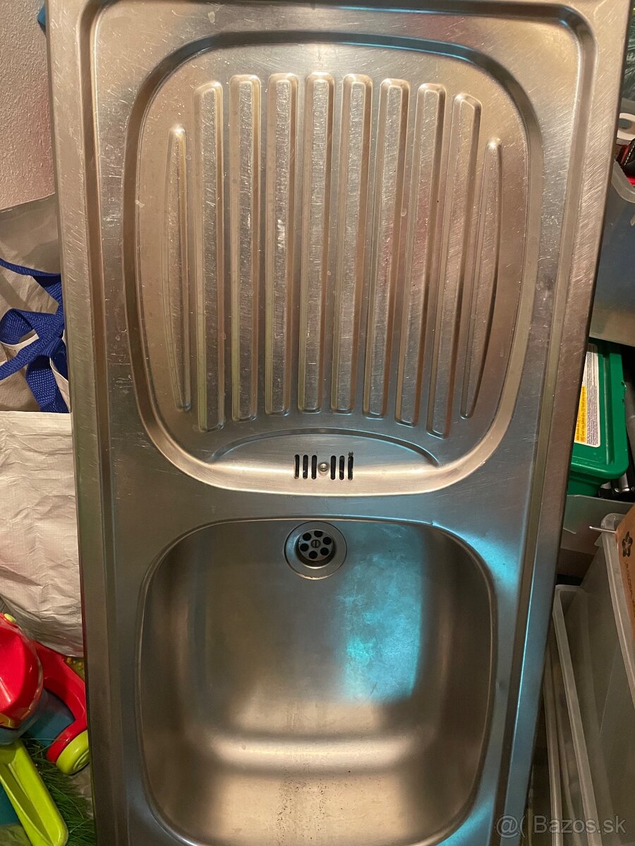 Nerezovy drez 86 ccm 43 cm - 2