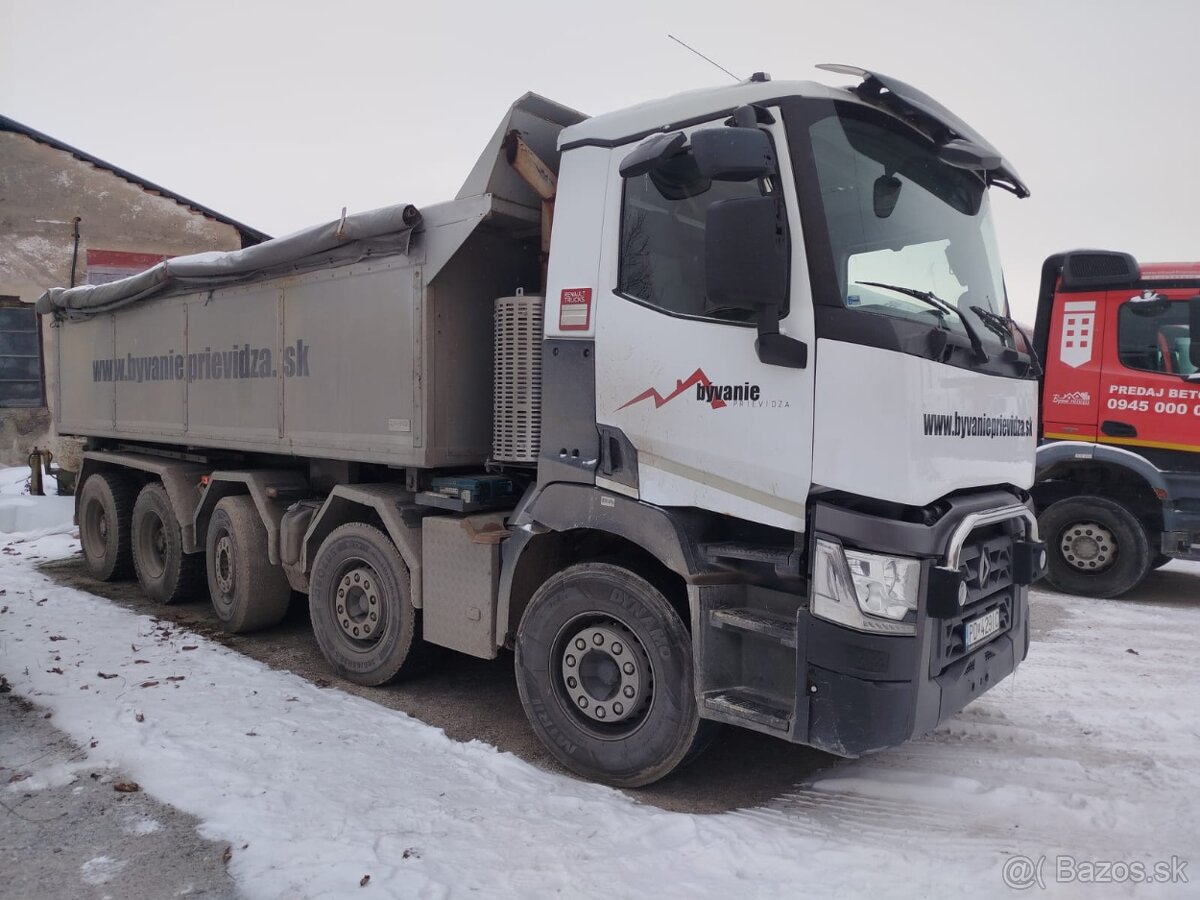 Renault C520 sklápač 8×4 10x4 – rok 2015 - 2