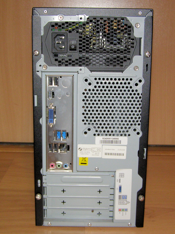 Počítač, 3,4GHz i7, 8GB, 240GB SSD, DVDRW, Win10Pro - 2