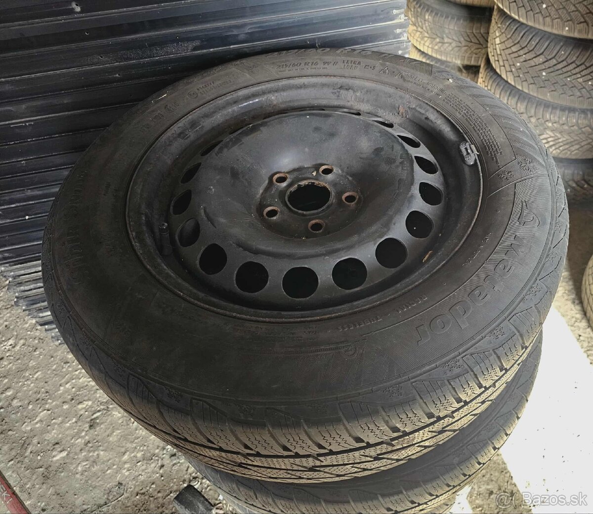 215/60 R16 zimné pneumatiky a disky R16 - 2