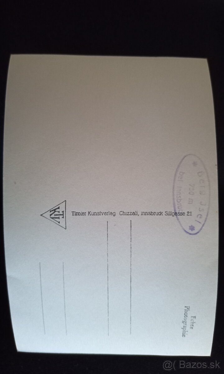 Stará pohľadnica_socha cisára - 2