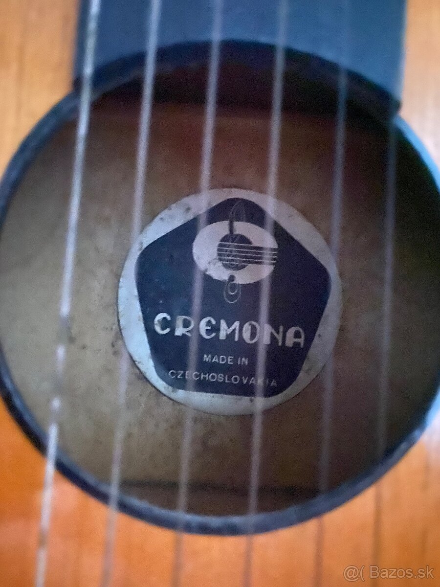 🎸 Akustická gitara Cremona – poctivá klasika (ČSSR) - 2
