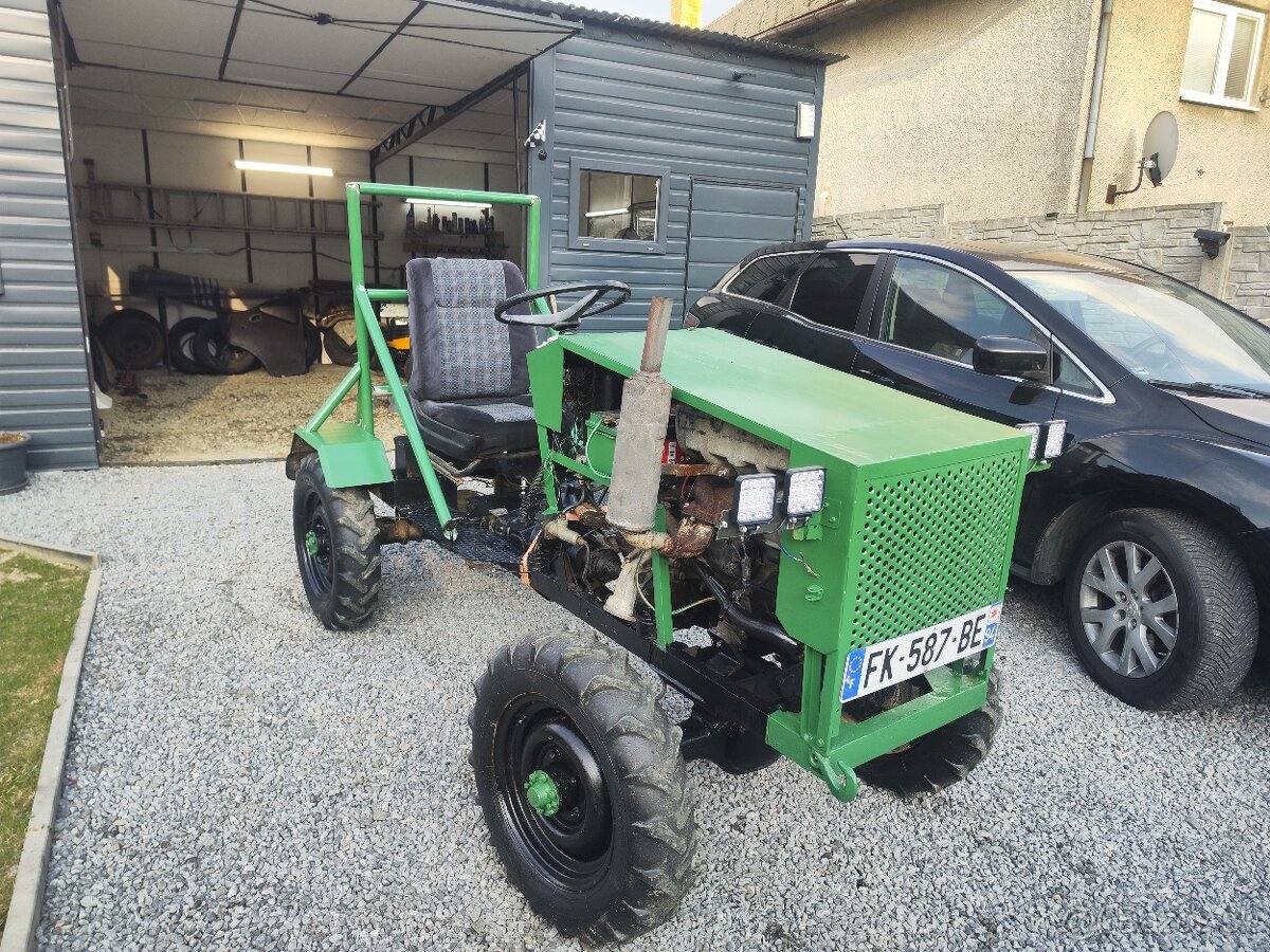 Malotraktor 4x4 - 2