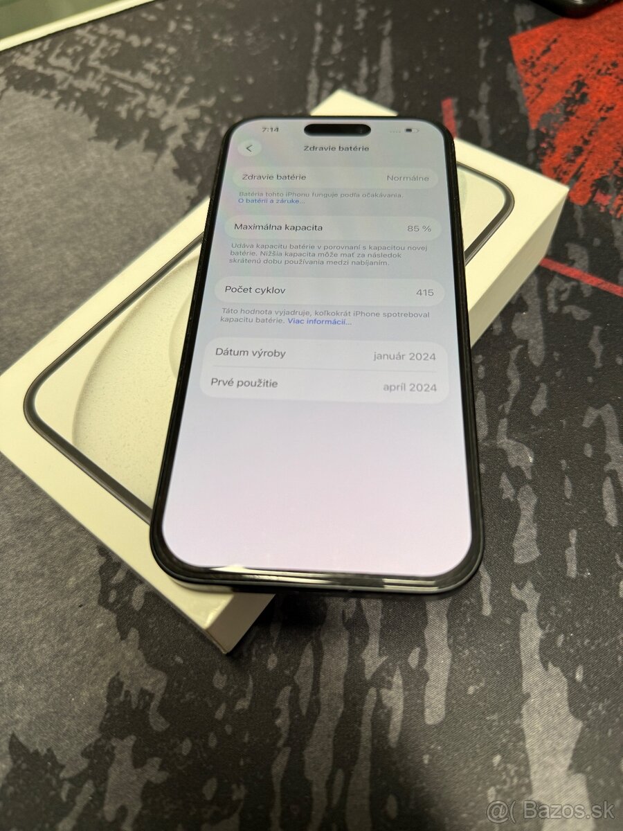 iPhone 15 128 GB – čierny - 2