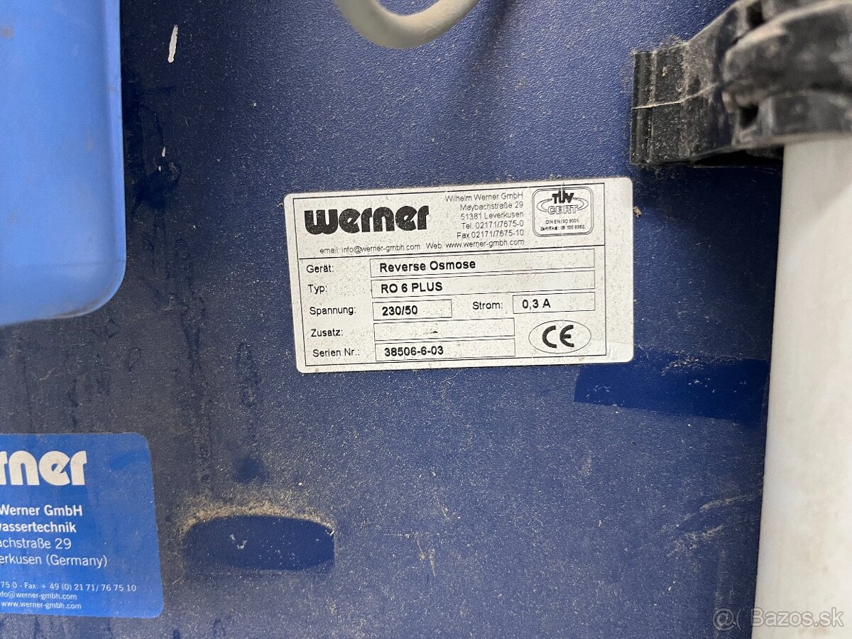 Reverzná osmóza Werner RO 6 plus - 2
