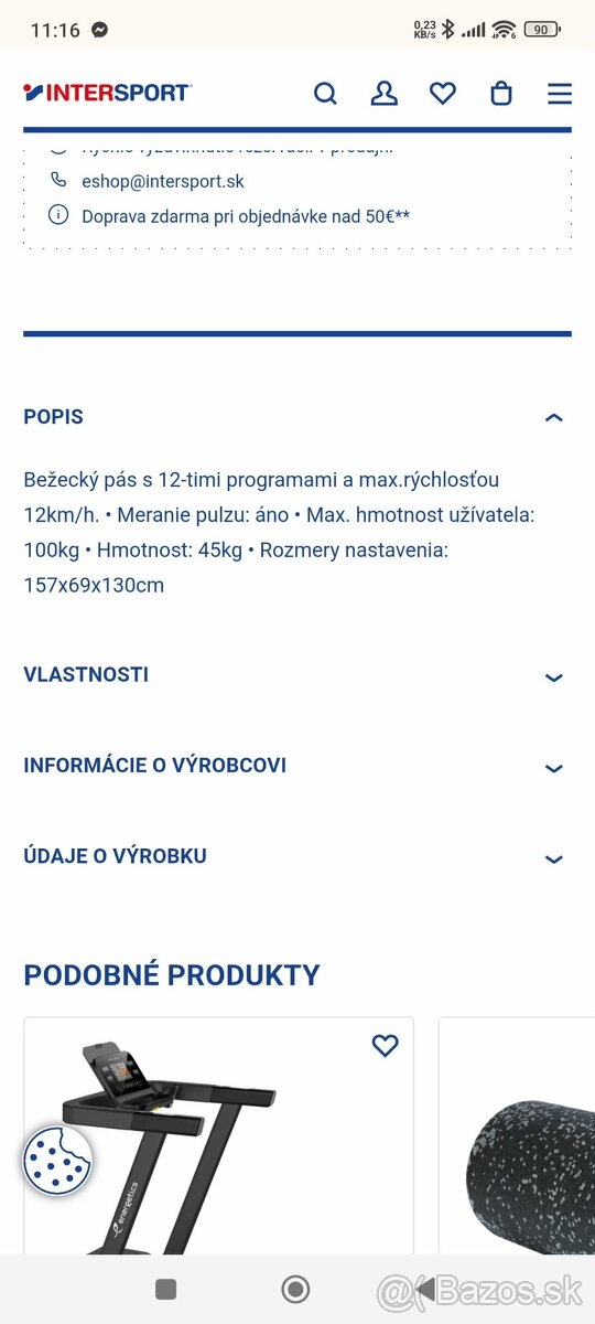 Bežecký pas - 2