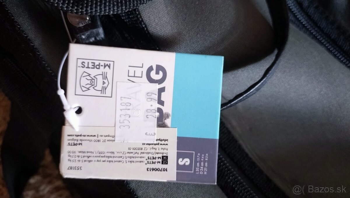 Predám cestovnú tašku pre psa - 2