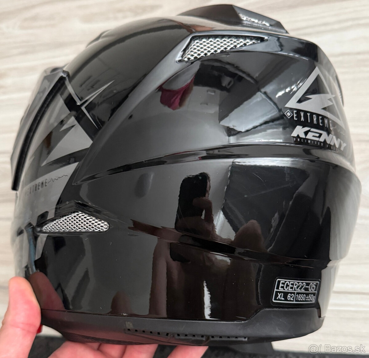 KENNY Extreme black prilba - 2