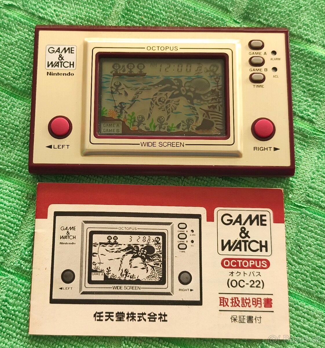NINTENDO GAME&WATCH OCTOPUS - 2