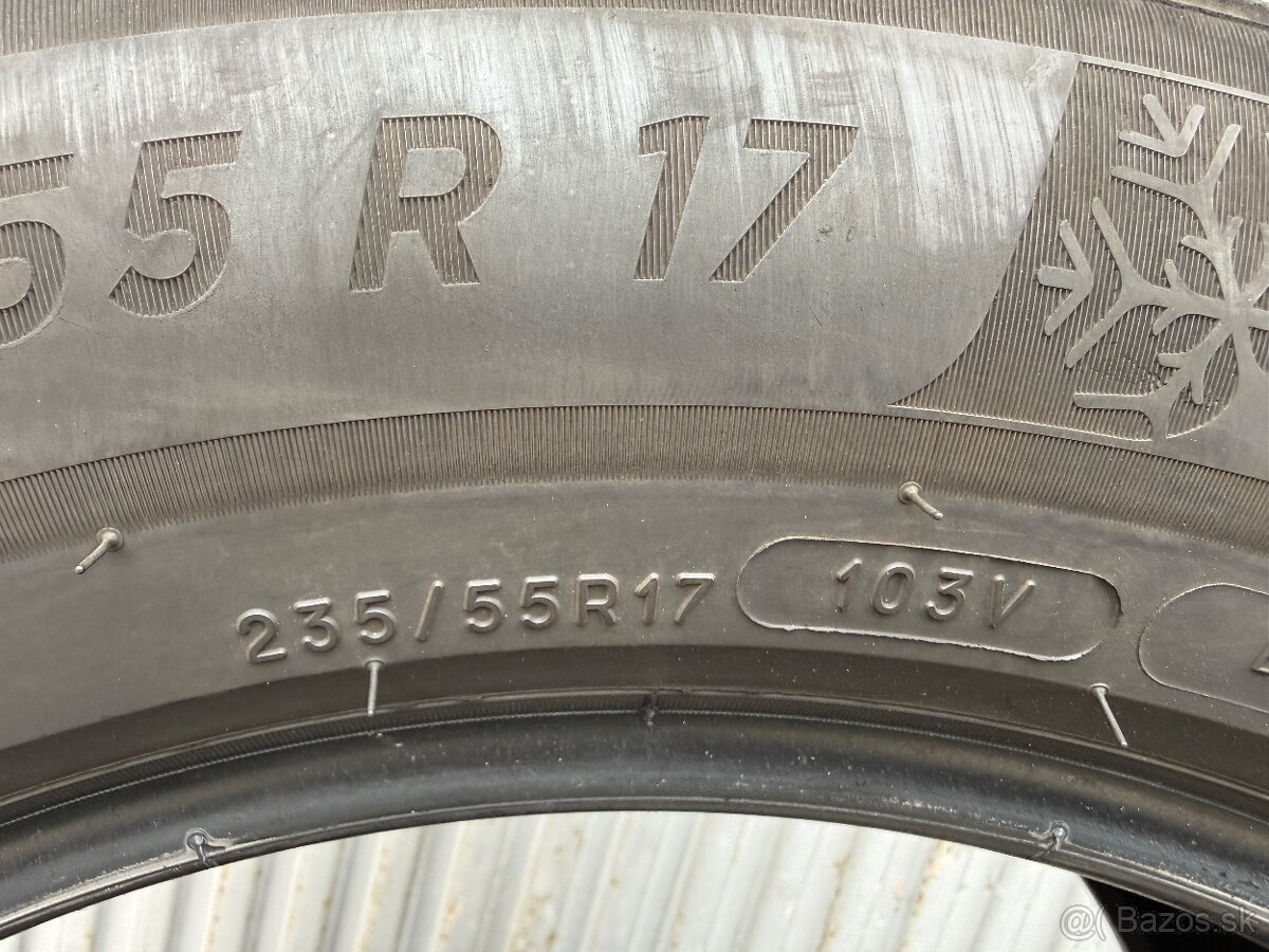 Zimne pneumatiky MICHELIN 235/55 R17 - 2