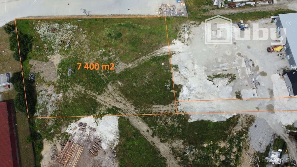 Na predaj komerčný pozemok v priemyselnej časti Martin - Pri - 2