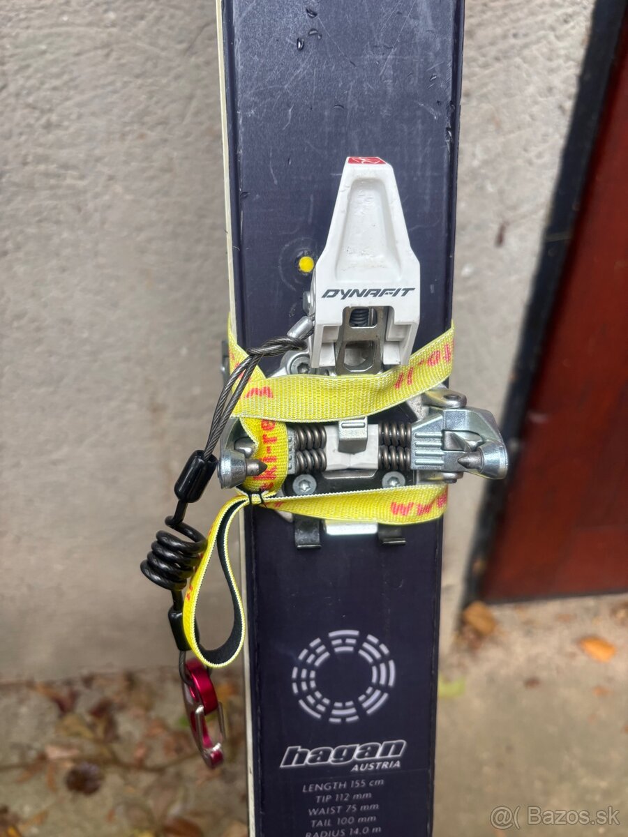 Predám skialpový set Hagan 155 cm - 2