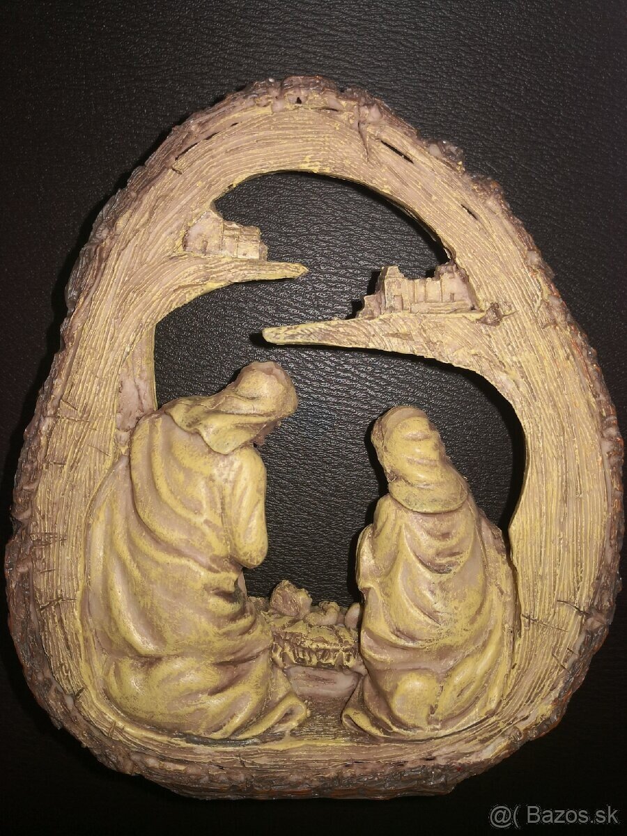 Akrylová soška narodenie Ježiša - 2