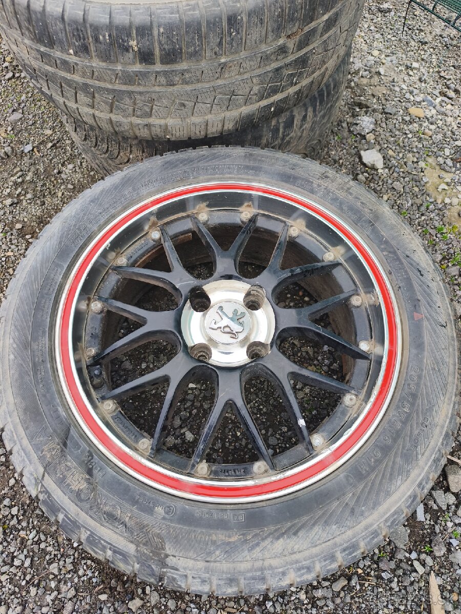 4x108 r16 hliníkové disky - 2