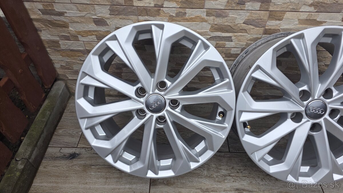 Predam orginal Audi elektrony 5x112 R17 et38 J7,5 - 2