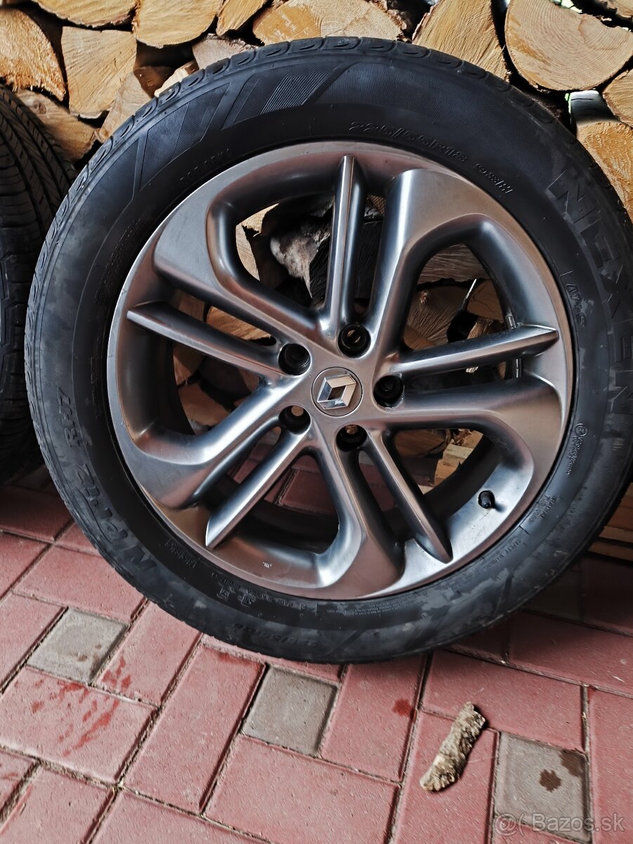 Predám hliníkové disky Renault - 2