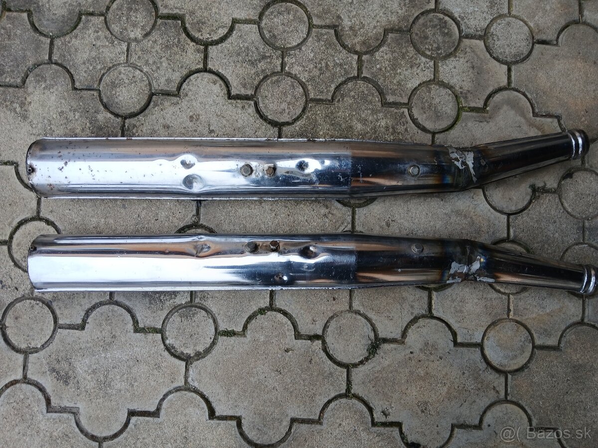 Výfuky jawa 350 - 2