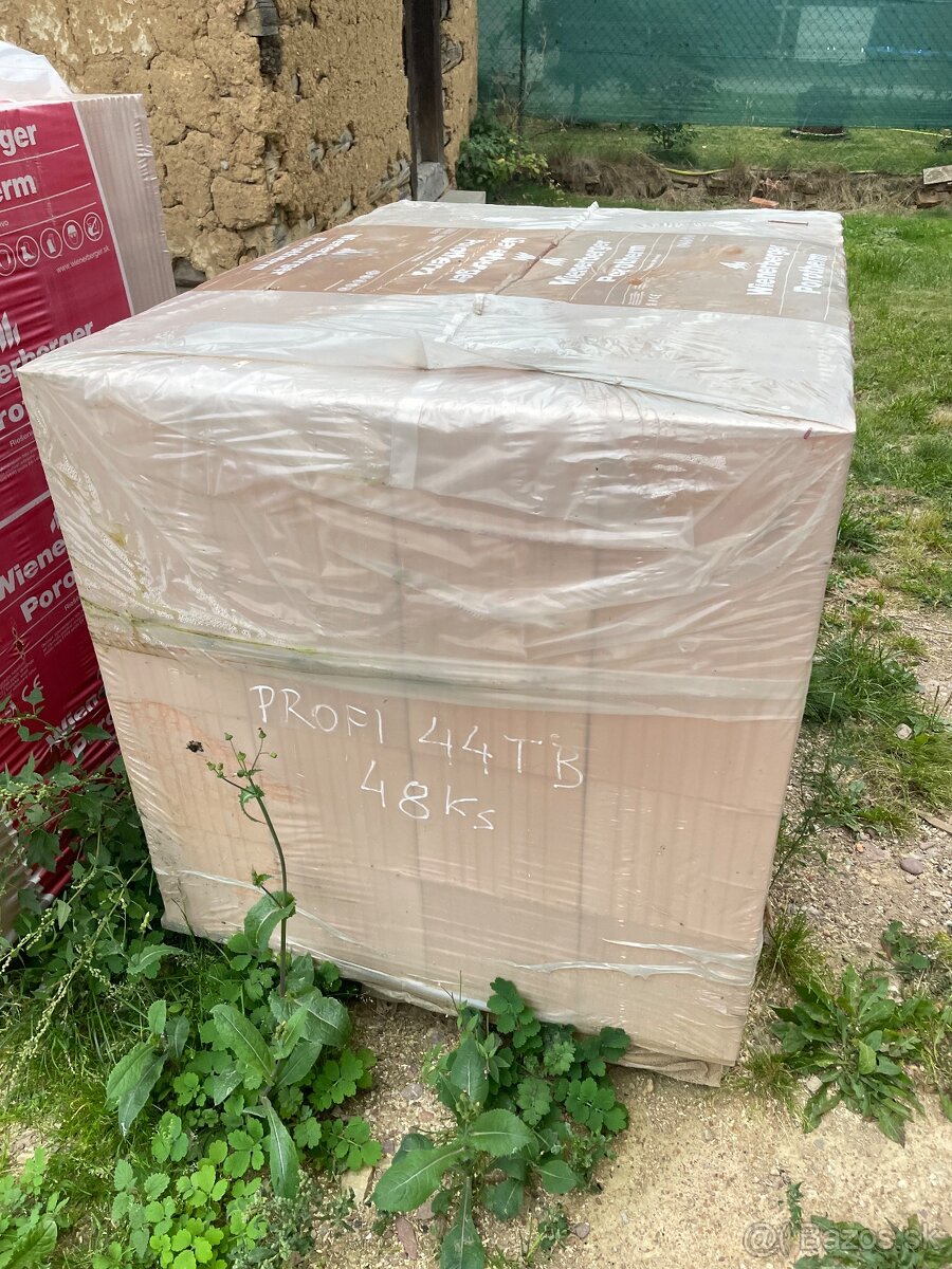 Tehly Porotherm 44 1/2 T - 2