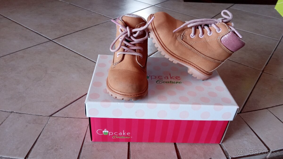 Dievčenské jesenné topánočky - 2