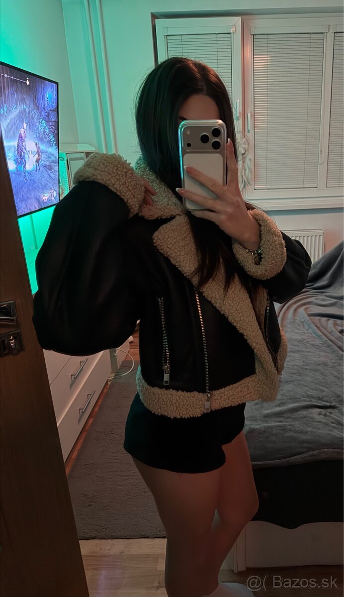 ZARA Kožená bunda - 2