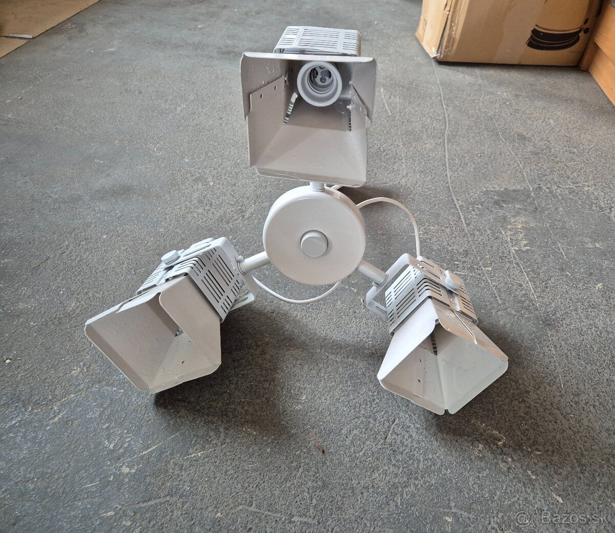 Kovový retro luster - 2