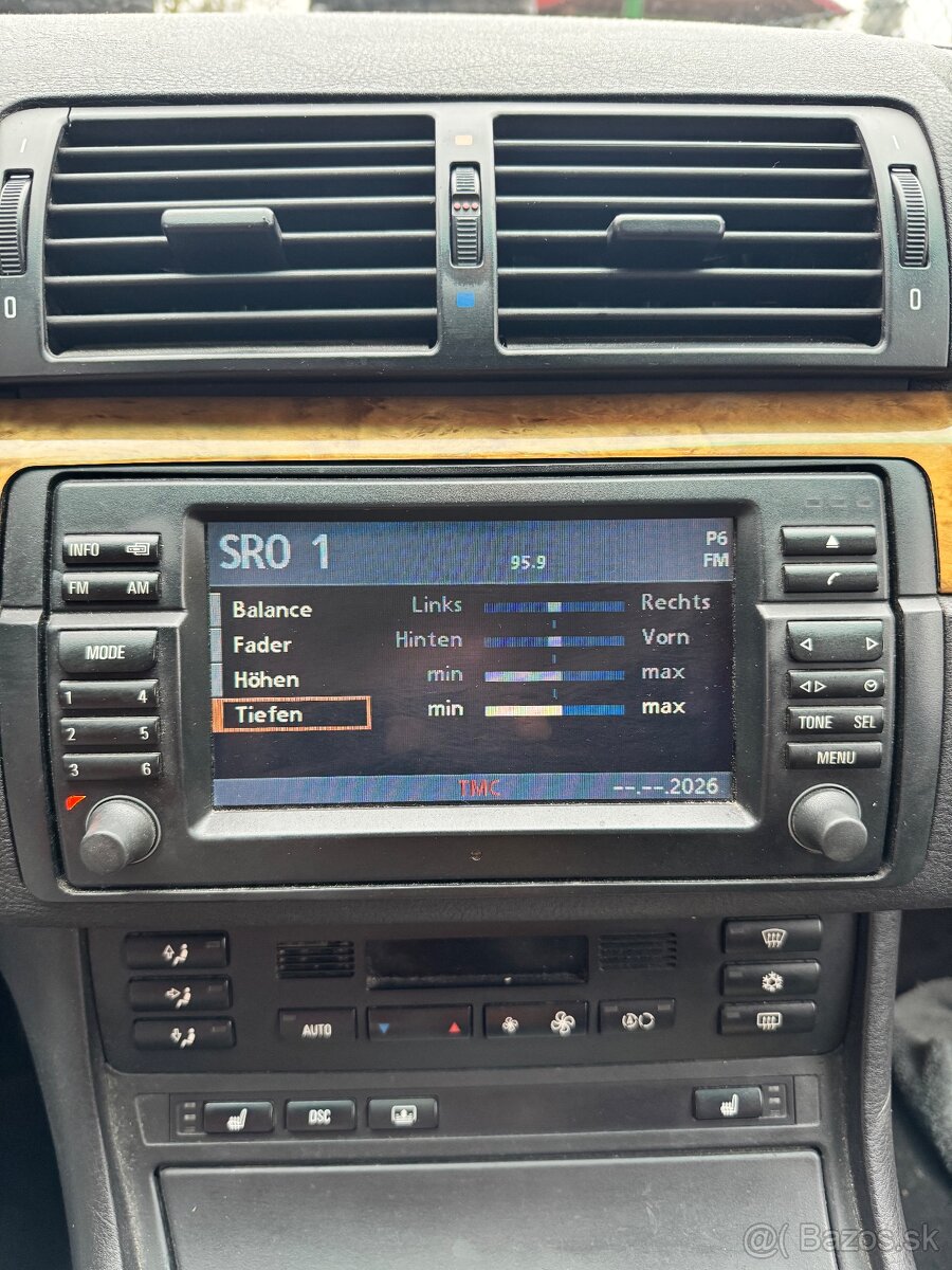 Bmw e46 originálne 2 din radio - 2