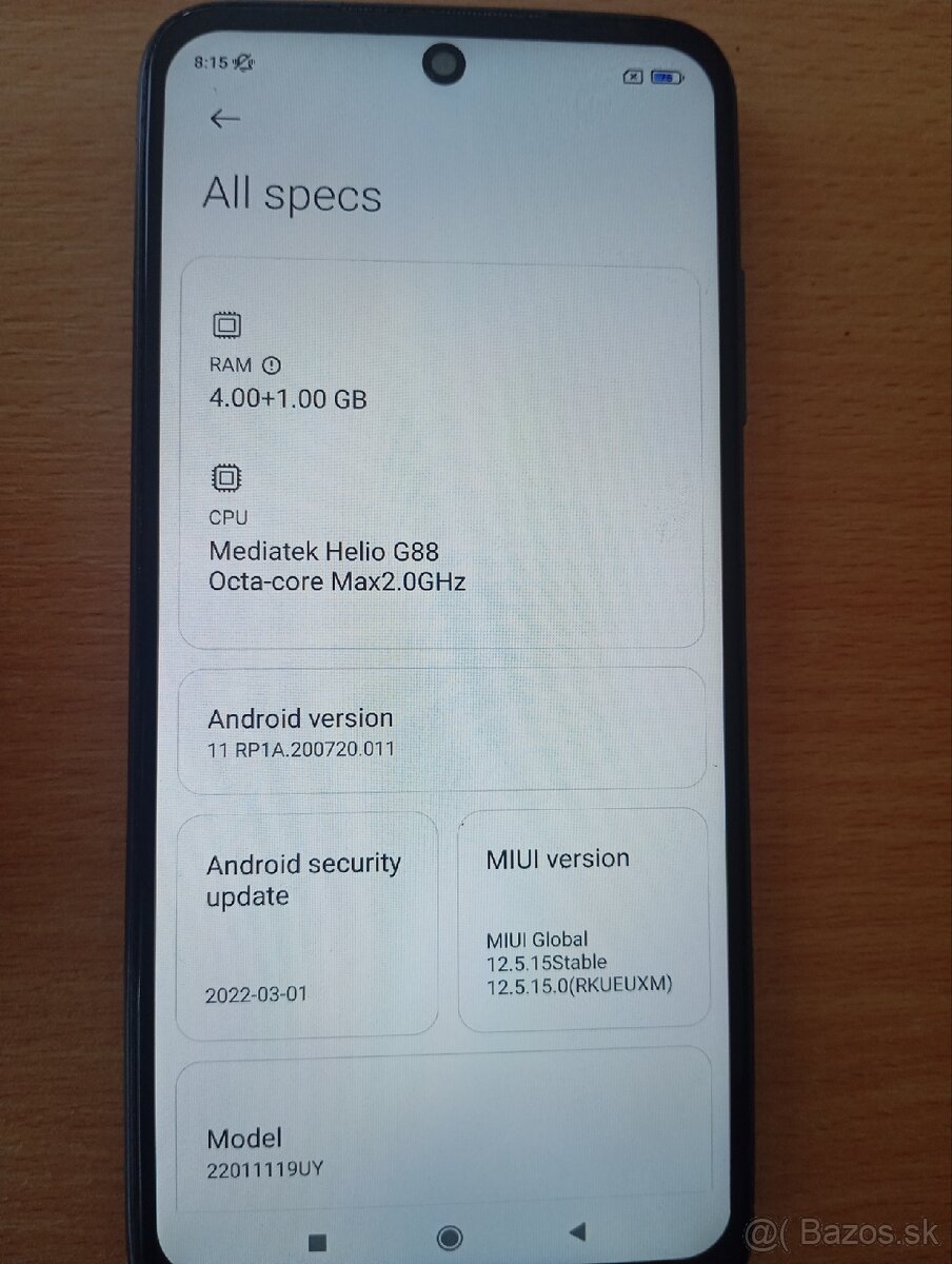 Xiaomi Redmi 10 2022 - 2
