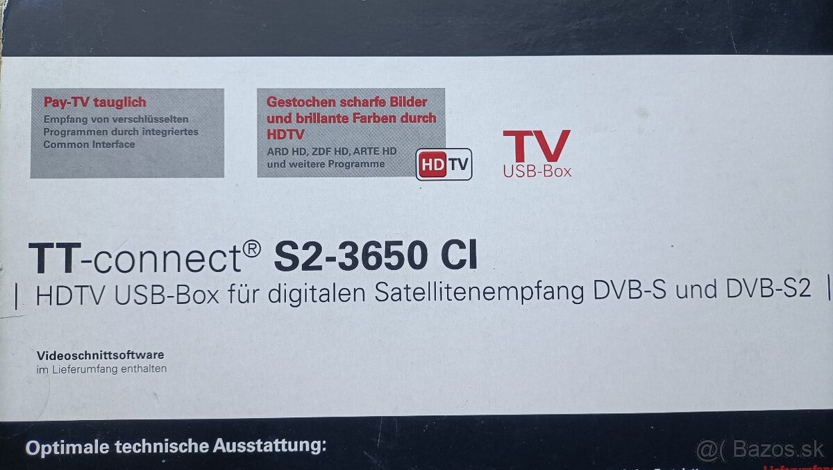 Satelit TT-connect S2-3630 CI - 2