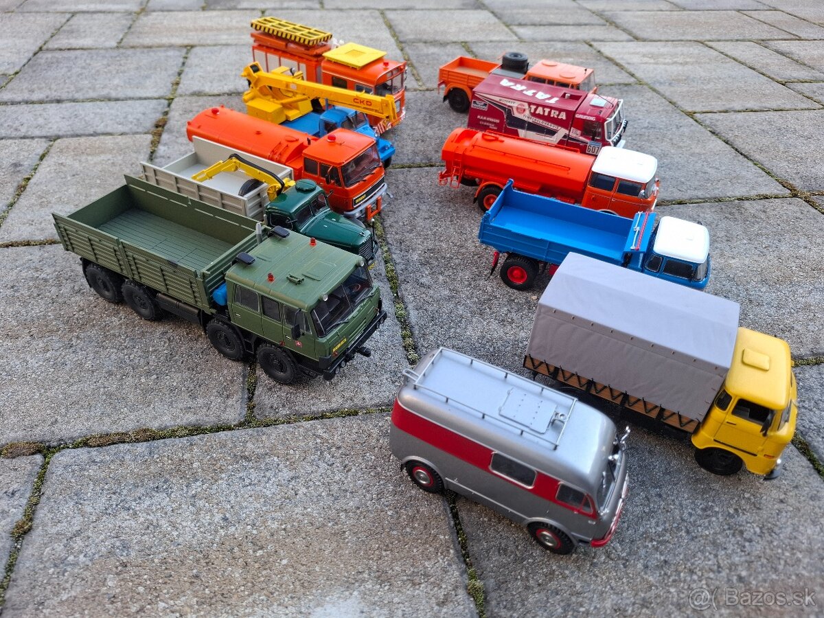 Nákladné automobily Deagostini 1:43 - 2