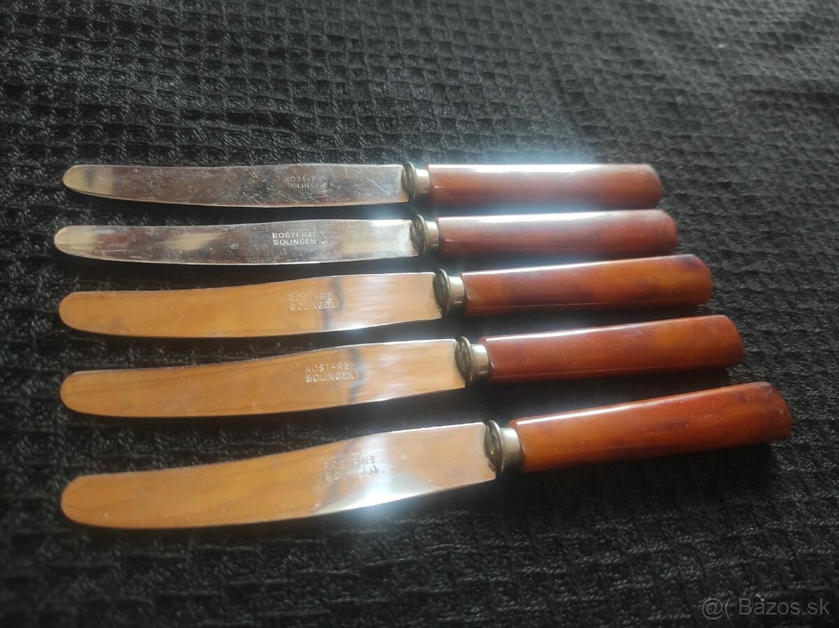 art deco dezertove noze...solingen... - 2