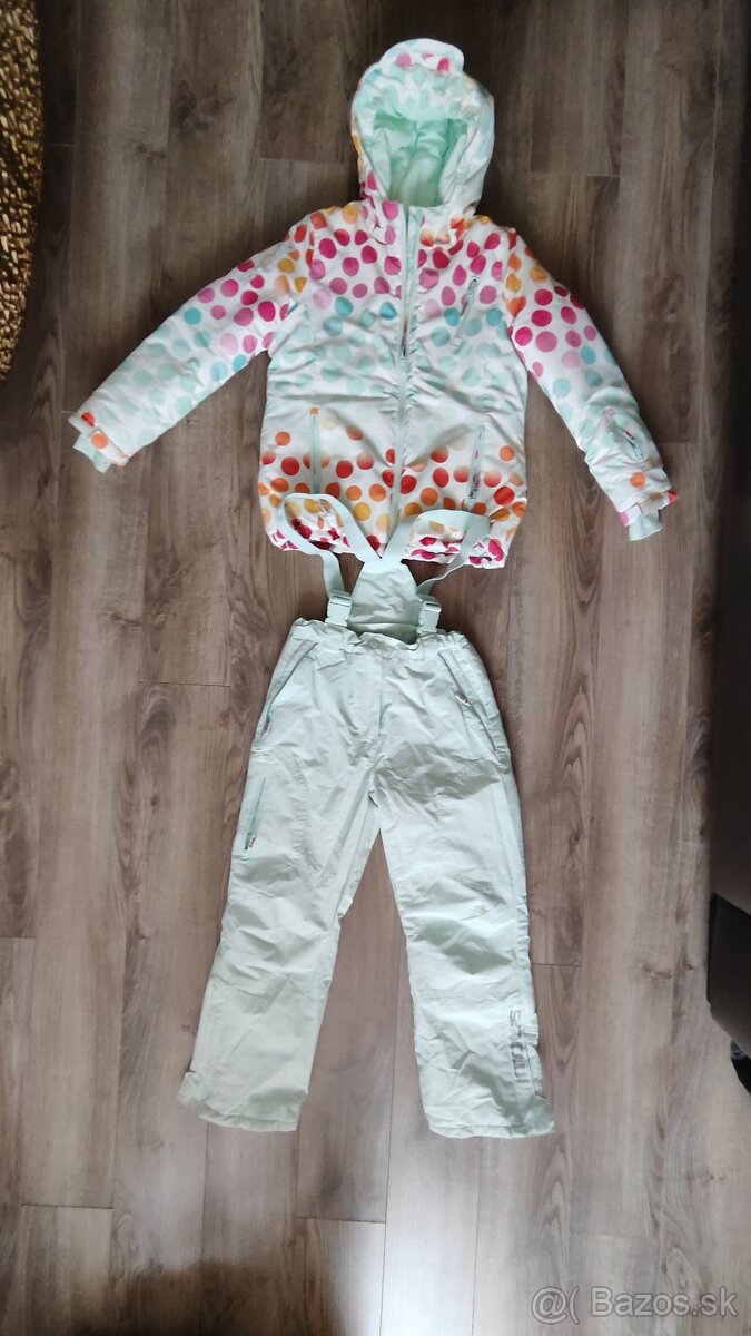 Lyžiarska bunda a nohavice v.140 - 2