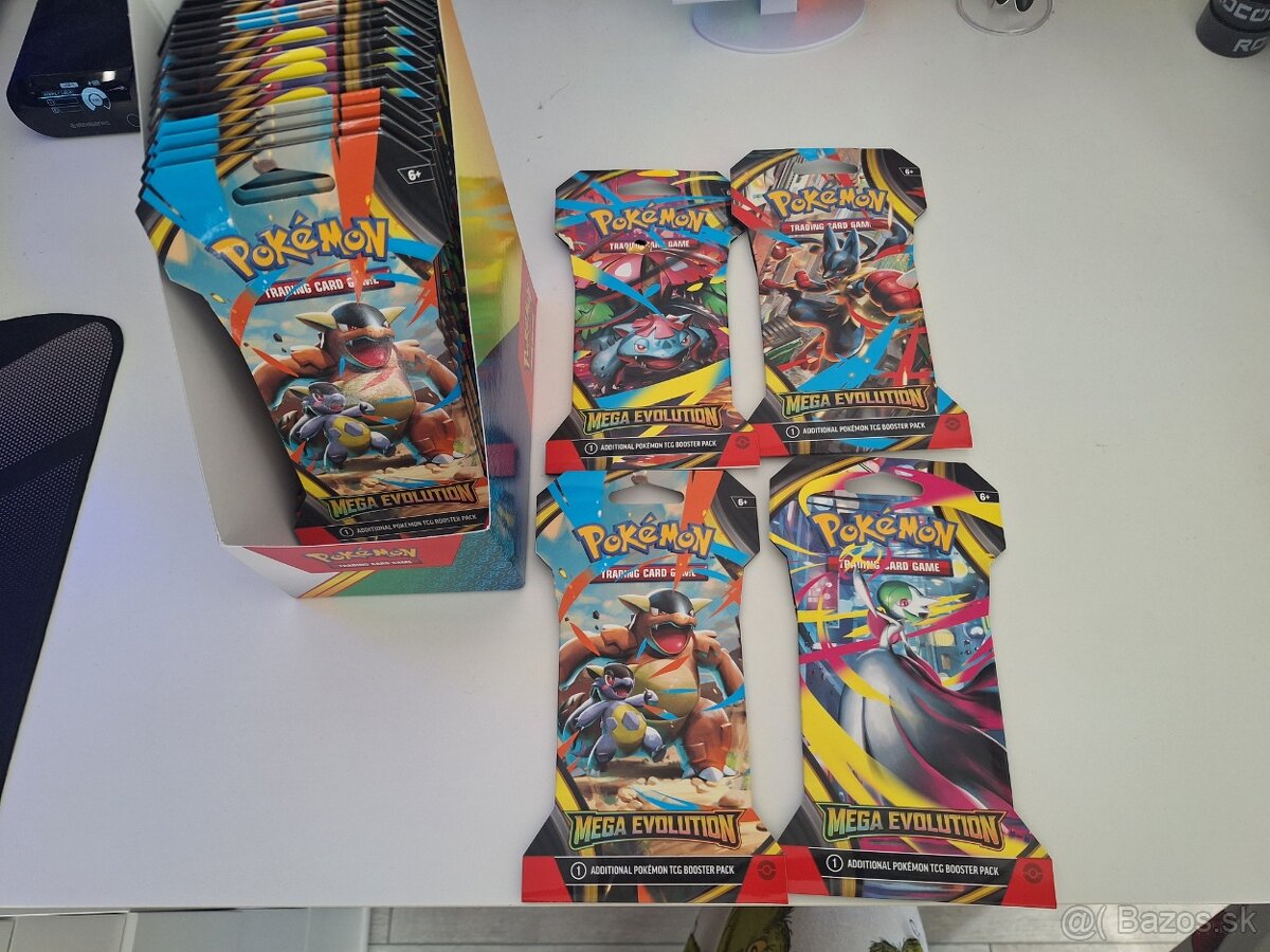 Pokemon Mega Evolution Sleeved Booster Pack - 2