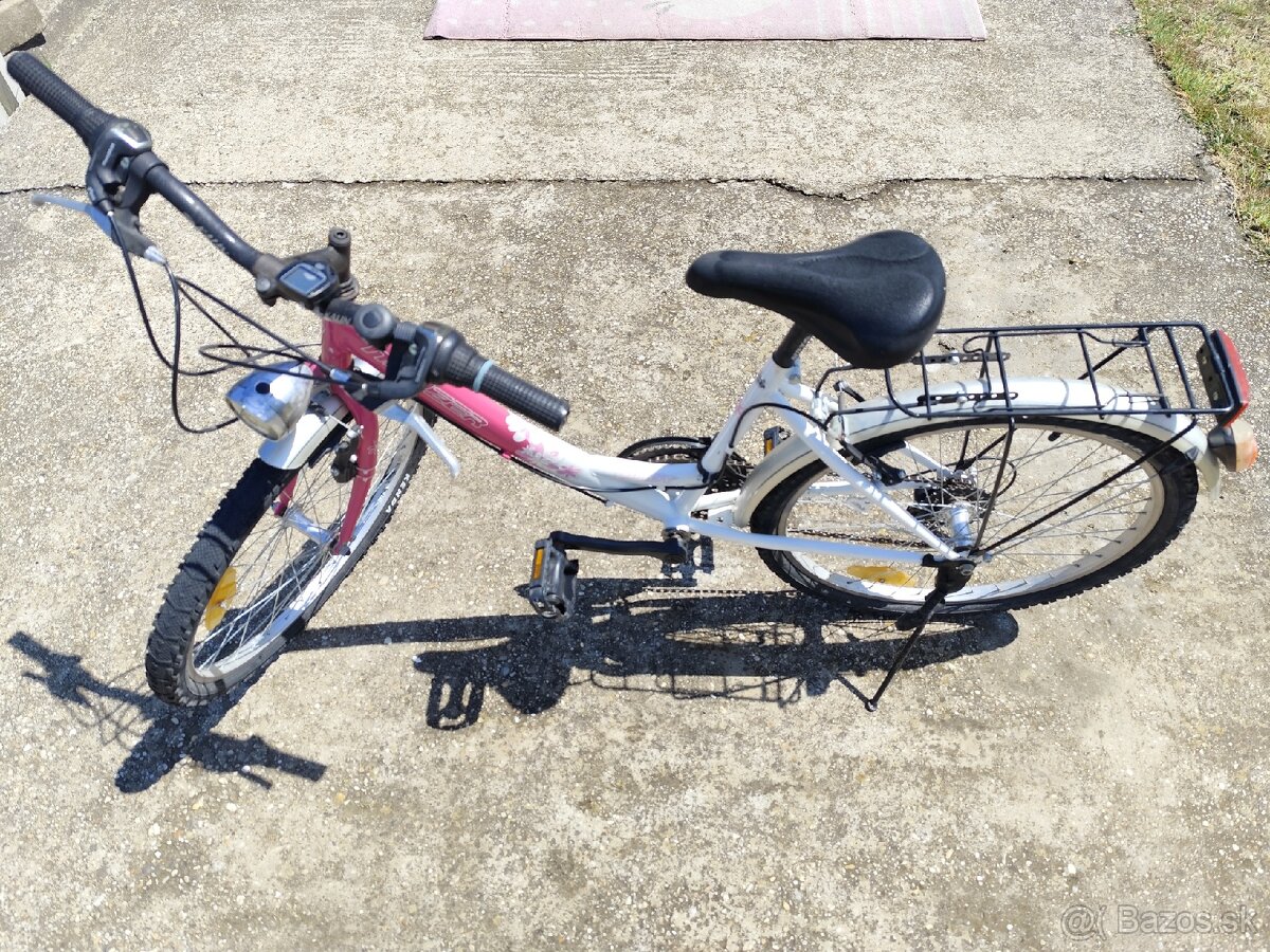 Detský dievčenský bicykel 24 - 2