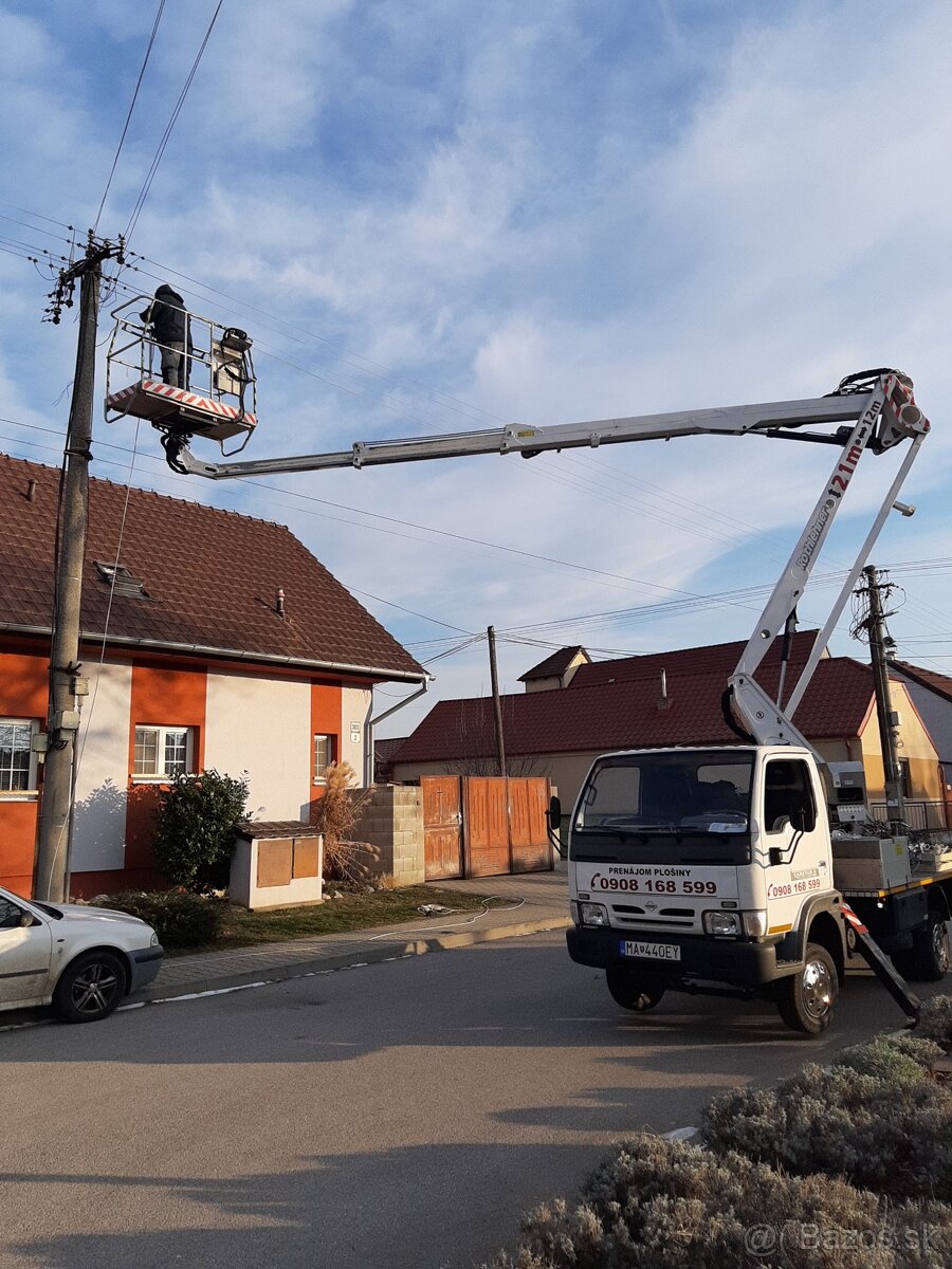 Prenájom plošiny - 2