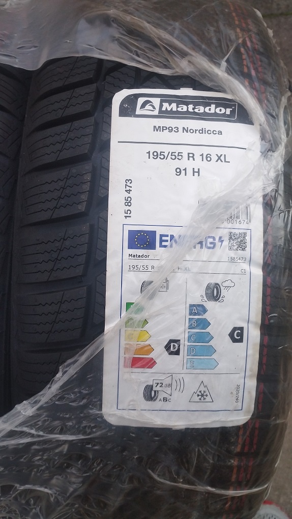 Zimné pneu Matador Nordicca 195/55 R16 - 2