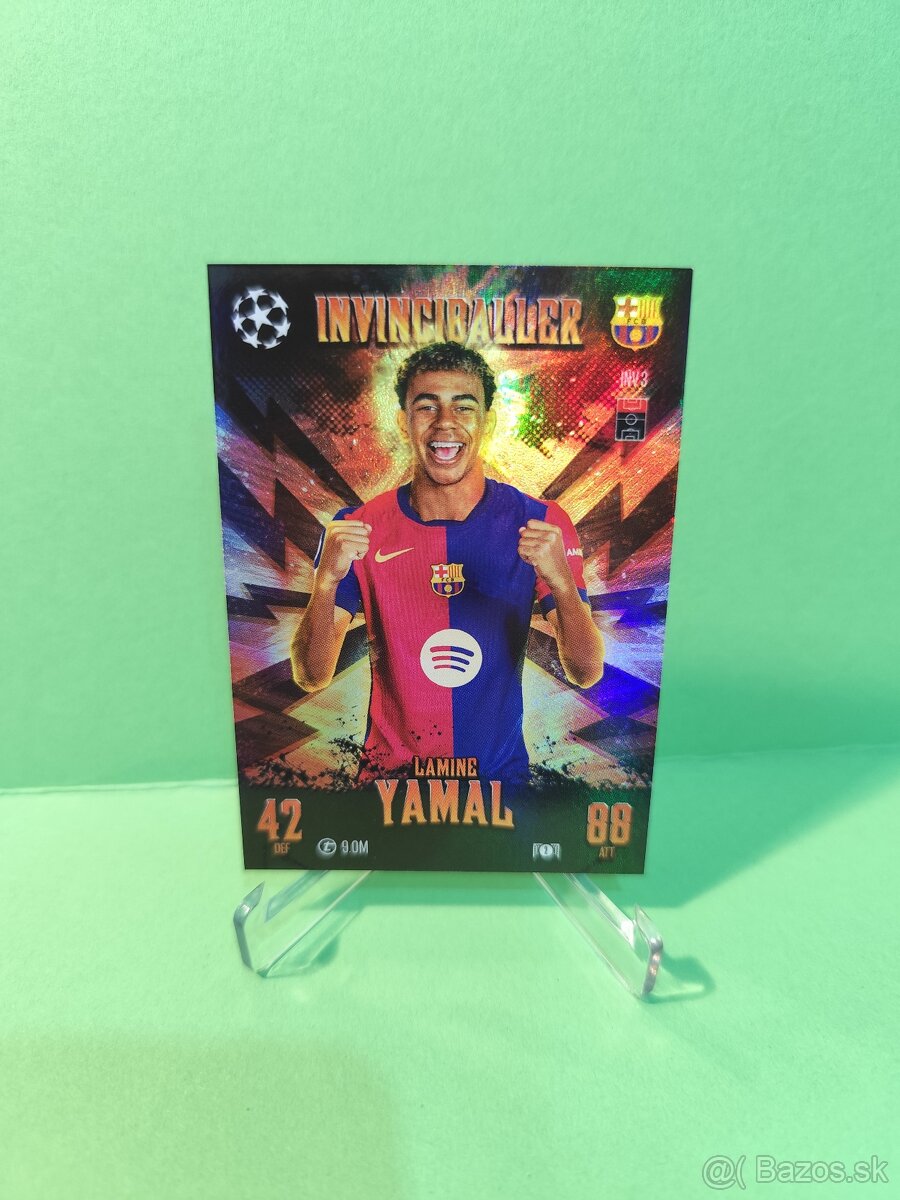 Invinciballer YAMAL 2024/25 Topps Match Attax Extra INV3 - 2