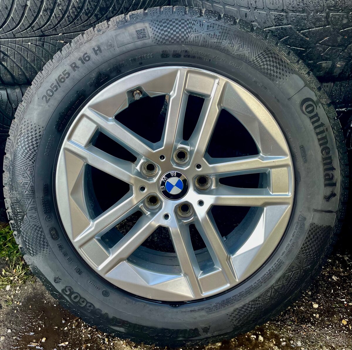 5x112 R16 7J ET41 BMW X1 (F48) + 205/65 Zimné 2022 - 2