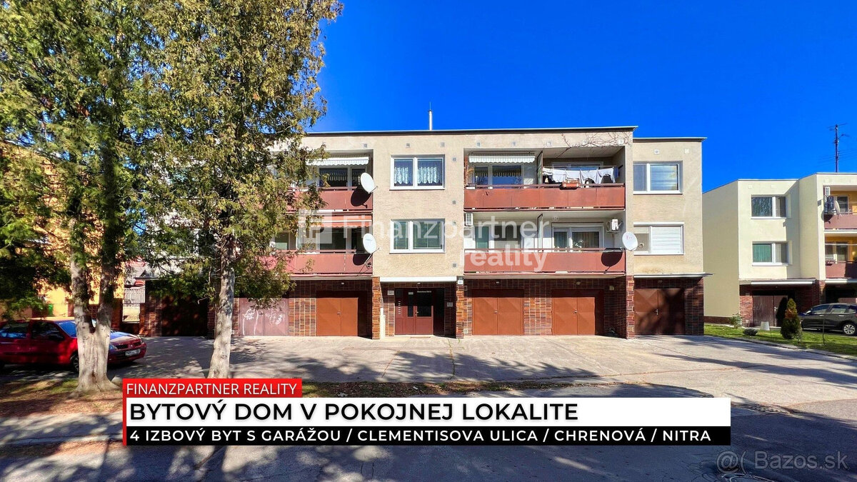 4 izbový byt s garážou, Chrenová, Nitra - 2