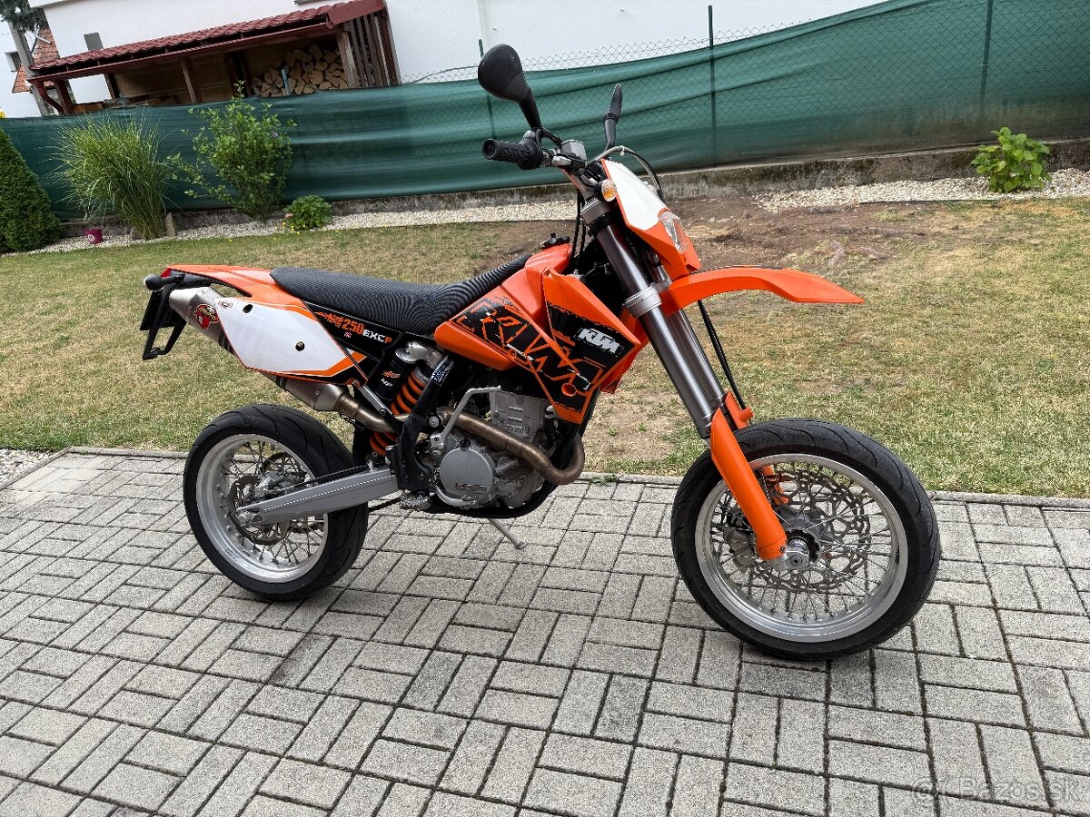 Predám KTM EXC-F 250 Supermoto 2008