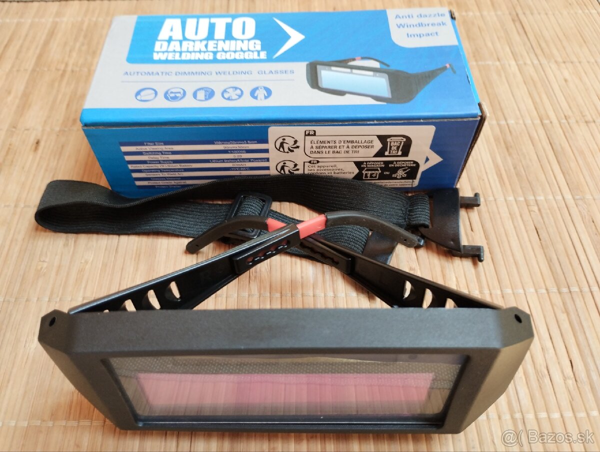 Nové Samostmievacie zváračske okuliare - 2