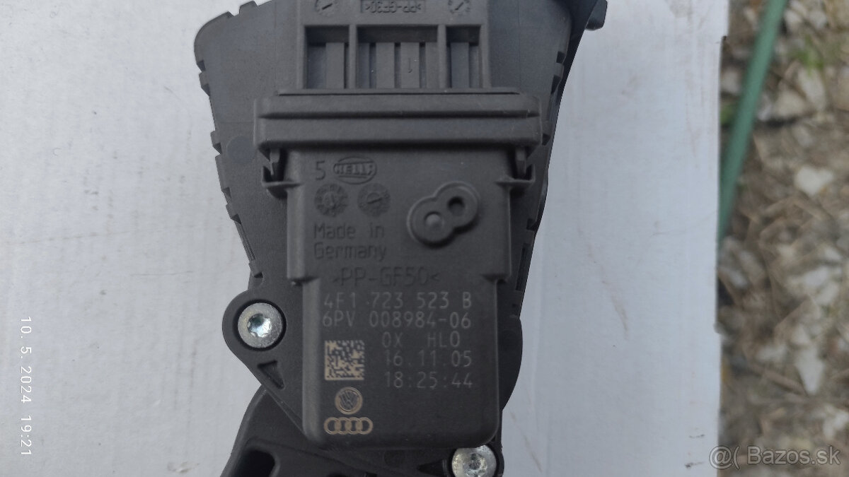 Audi A6 C6 - Plynovy pedal - 2