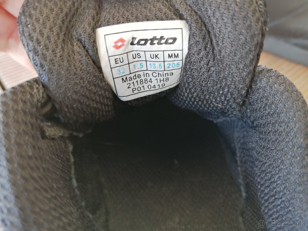 Čierne nové botasky Lotto - 2